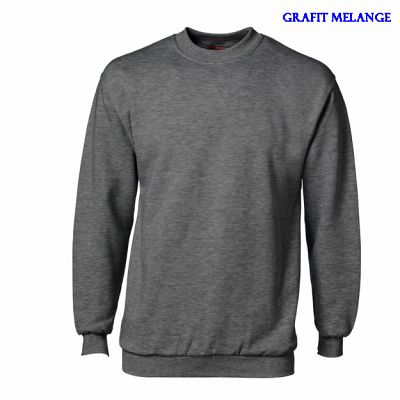 Grafitmelange sweatshirt ID0600