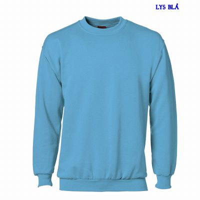 Lysblå sweatshirt ID0600