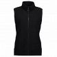 Sort dame fleece vest ID0812