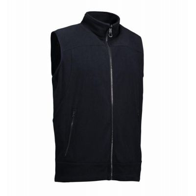 Navy fleece vest ID0811