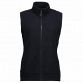 Sort dame fleece vest ID0812