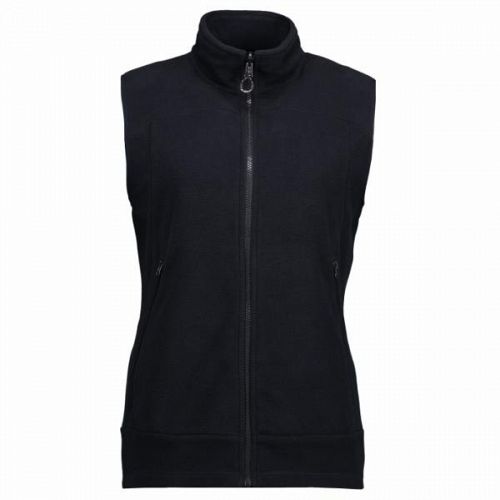 Sort dame fleece vest ID0812