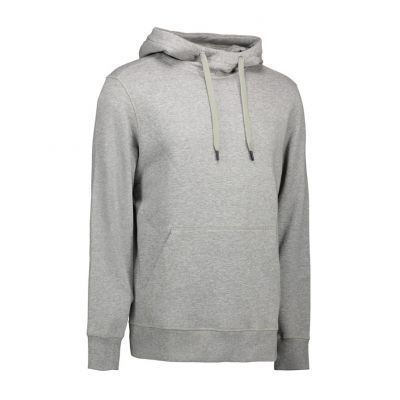 Grå hætte sweatshirt ID0636