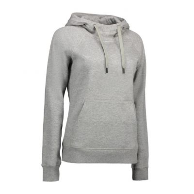 Grå dame hætte sweatshirt ID0637