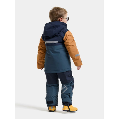 Didriksons Skare multisæt til børn i farven mountain blue set bagfra
