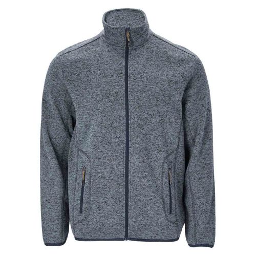 Grå blå herre fleece