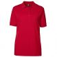 Rød dame poloshirt ID0521